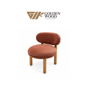 GW-CH21 | Velvet Curved Accent Chair