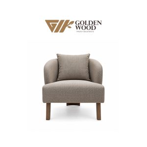 GW-CH19 | Luxe Curved Accent Chair