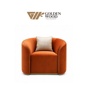 GW-CH25 | Luna Velvet Armchair