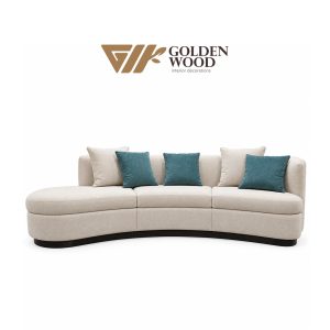 GW-SF57 | Curved Elegance Sofa