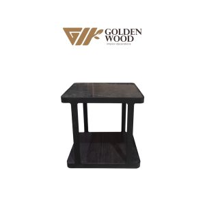 GW-TB178 | Obsidian Tier Side Table